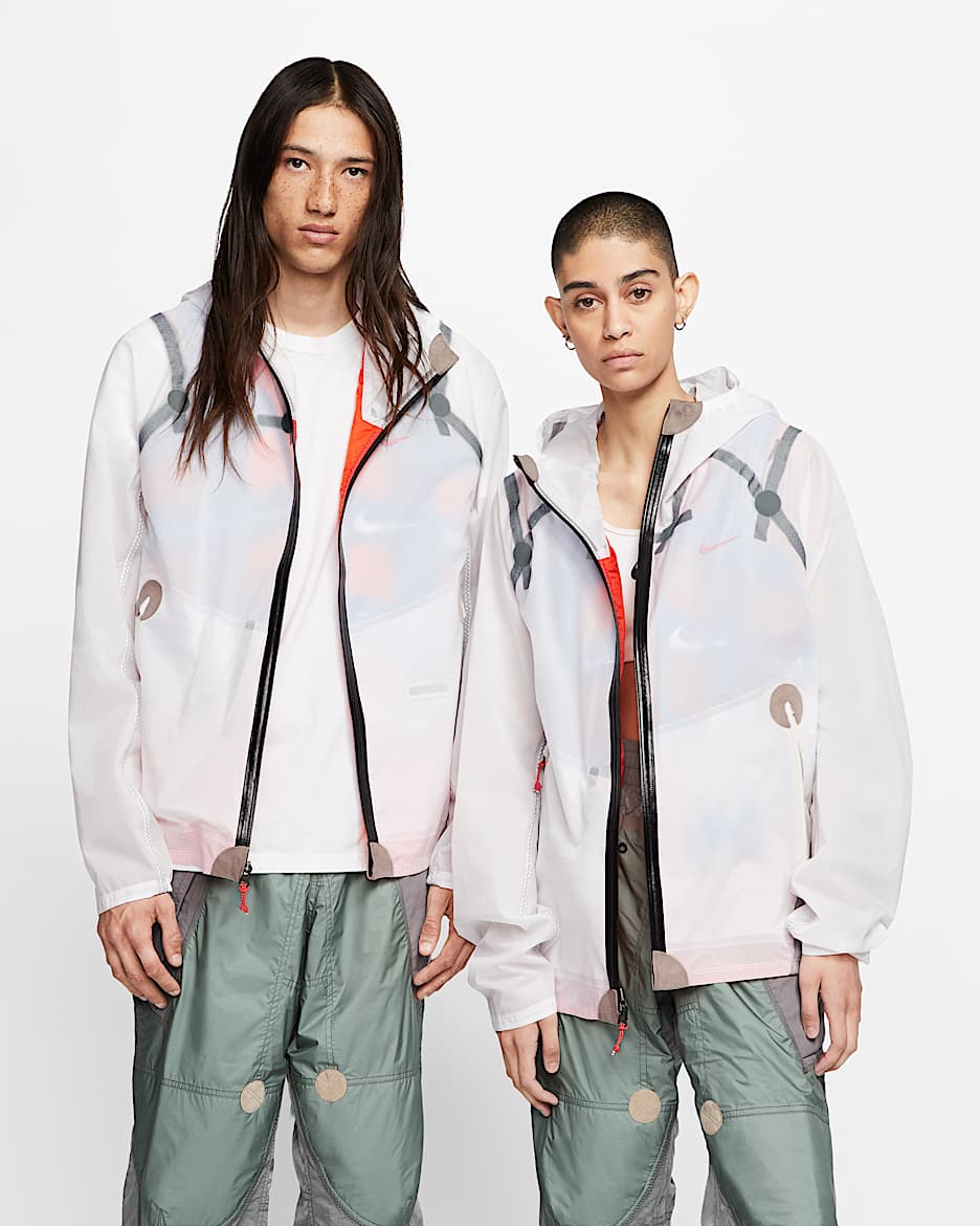 Nike ISPA Inflate Jacket - White/Team Orange/Soar