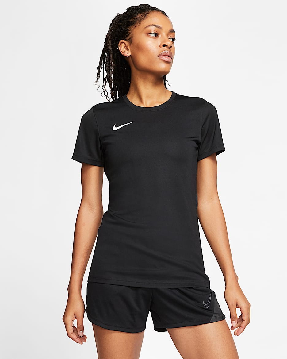 Nike Dri-FIT Park 7 JBY Women's Soccer Jersey - Black/White