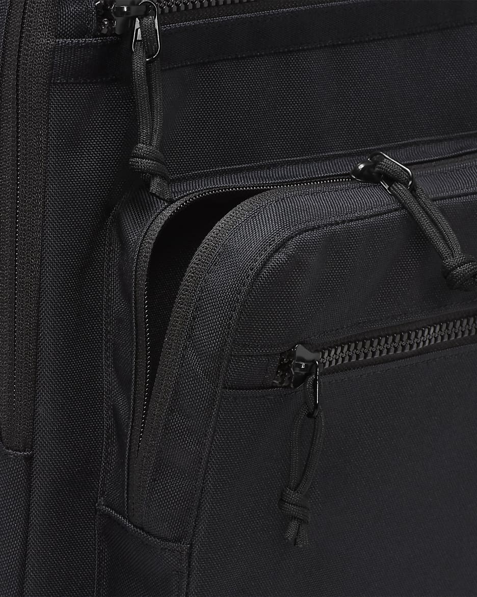 Nike Utility Power Training Backpack (32L) - Black/Black/Enigma Stone