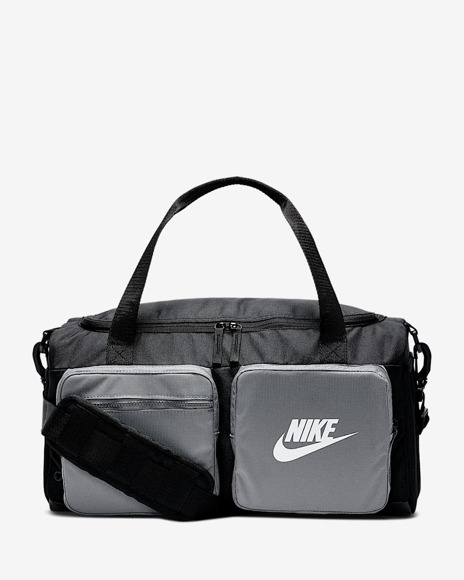 Nike Future Pro Kids' Duffel Bag (30L) - Black/Iron Grey/White