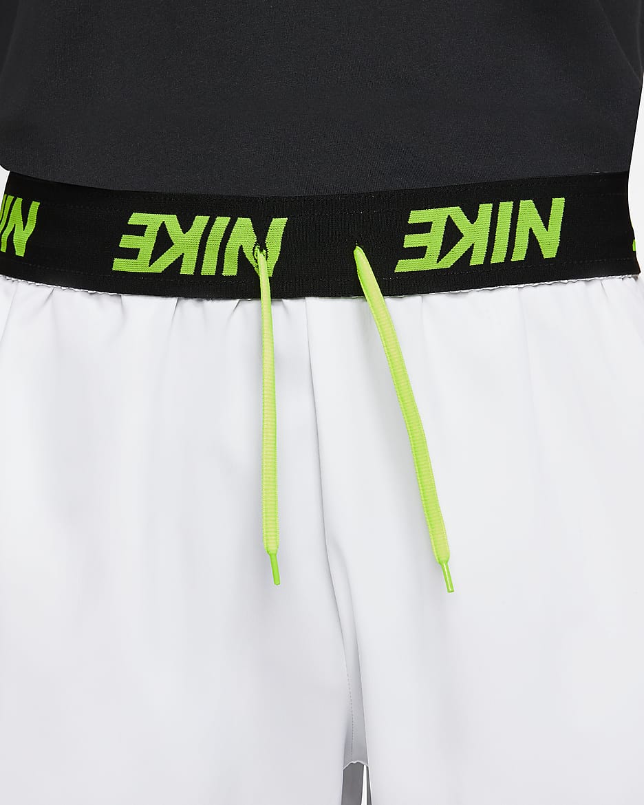 Shorts da training Nike Flex - Uomo - Bianco