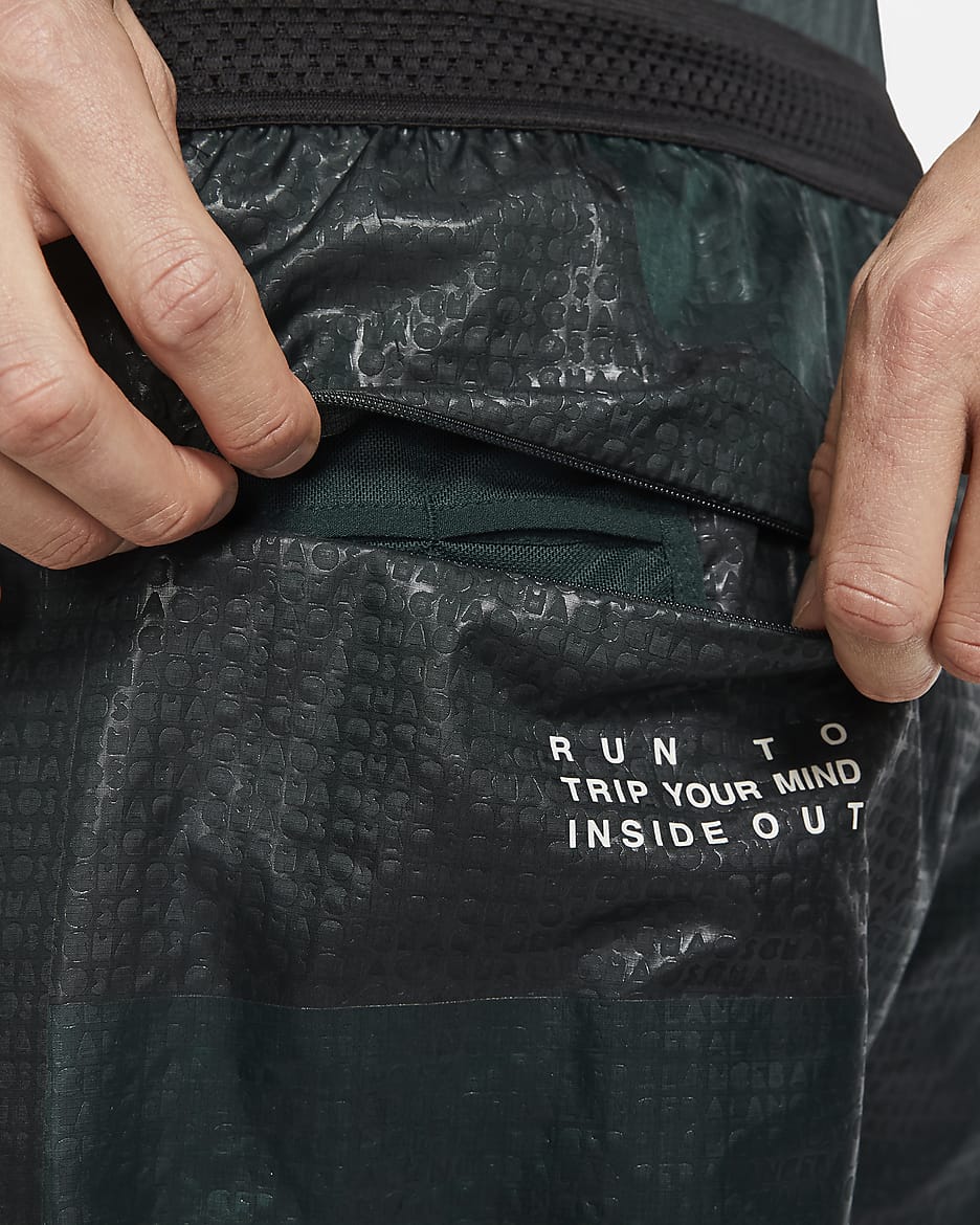 Nike x Gyakusou Running Shorts - Midnight Spruce/Seaweed