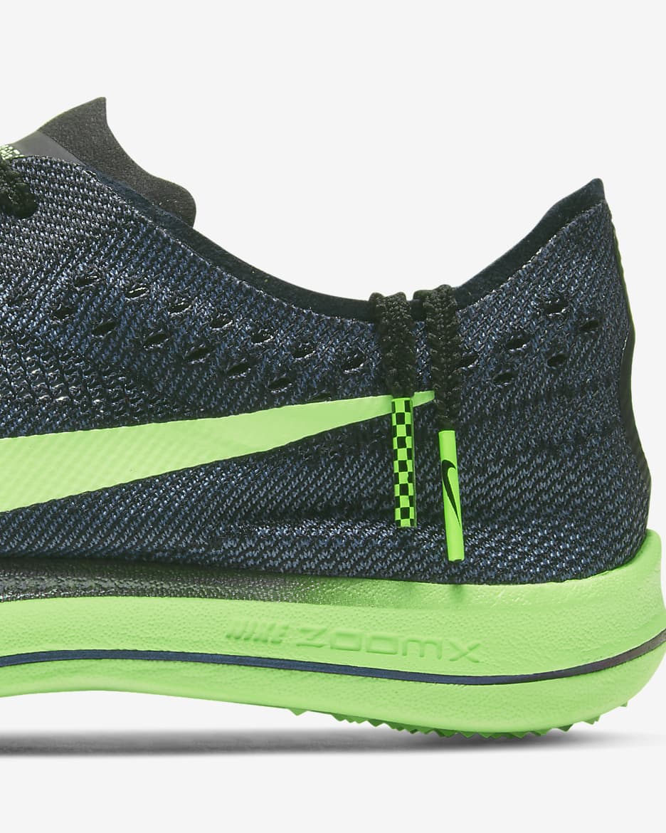 Nike ZoomX Dragonfly Athletics Distance Spikes - Black/Squadron Blue/Lime Blast