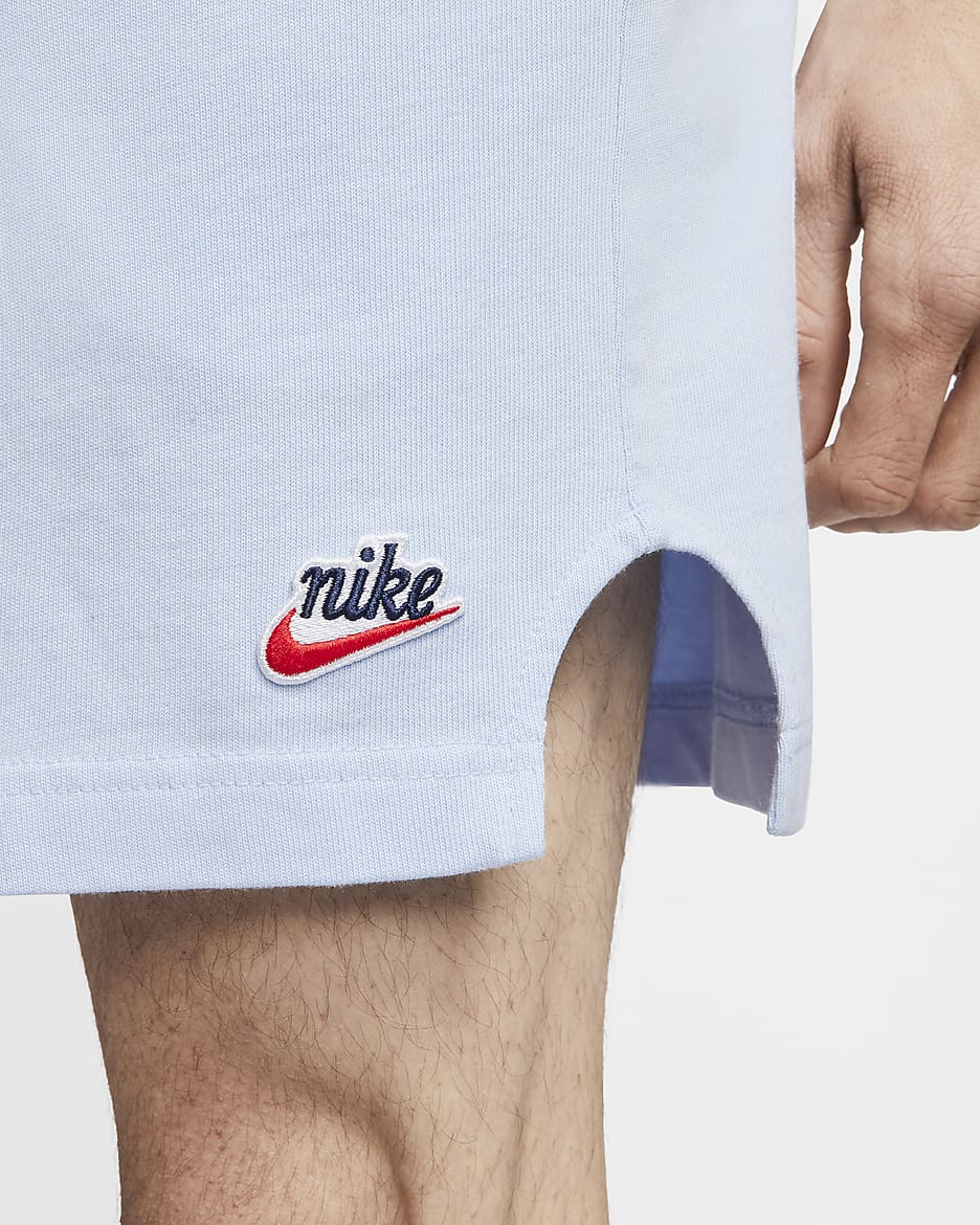 Nike Sportswear Heritage Men's Gym Shorts - Hydrogen Blue