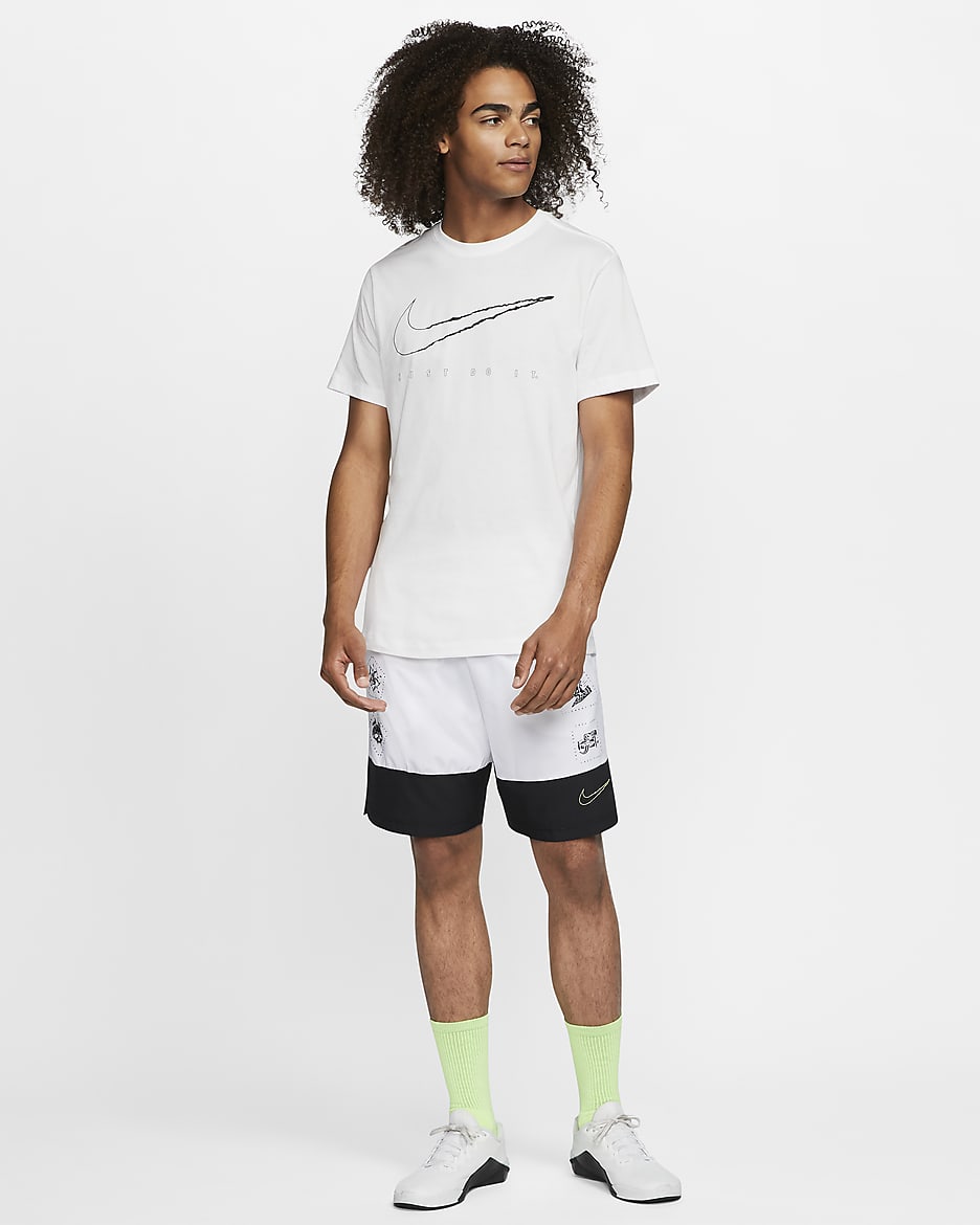 Nike Dri-FIT Men's Training T-Shirt - White