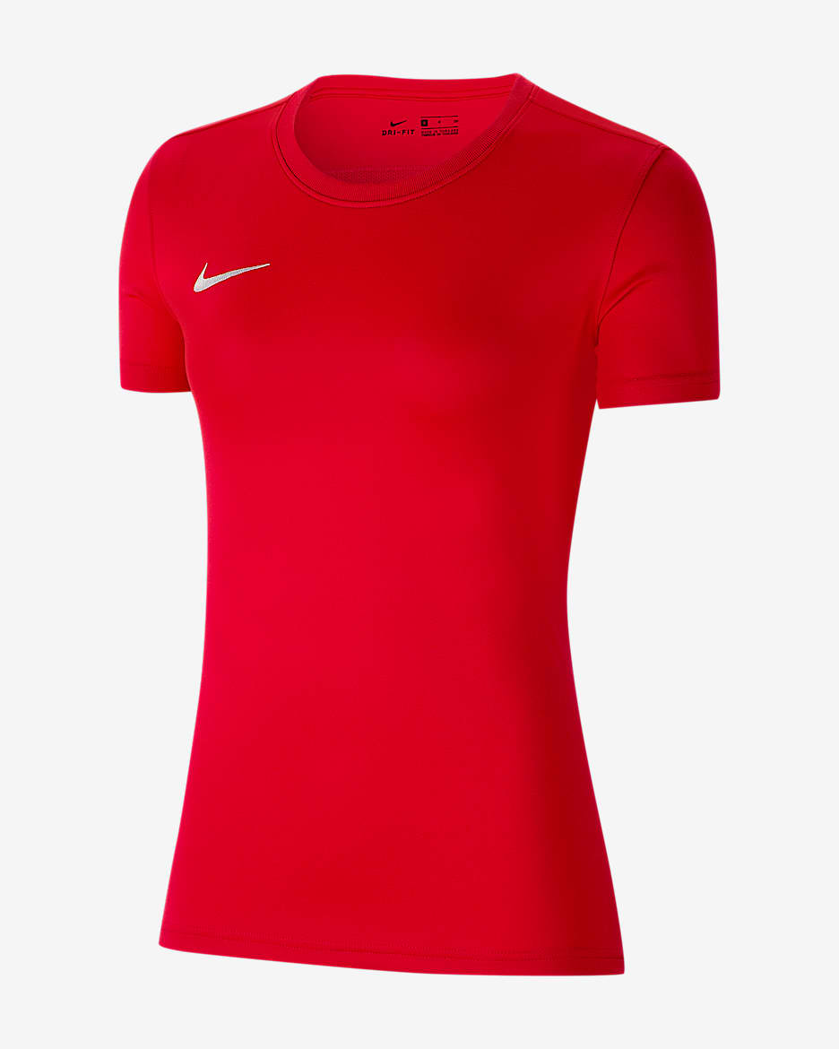 ナイキ Dri-FIT パーク 7 JBY ウィメンズ サッカーユニフォーム - ユニバーシティレッド/ホワイト