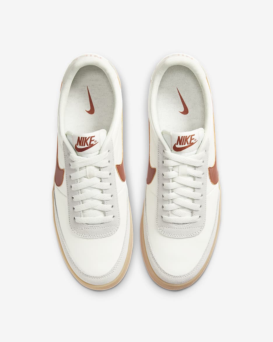 Nike Killshot 2 Leather Men's Shoes - Sail/Gum Yellow/Desert Orange