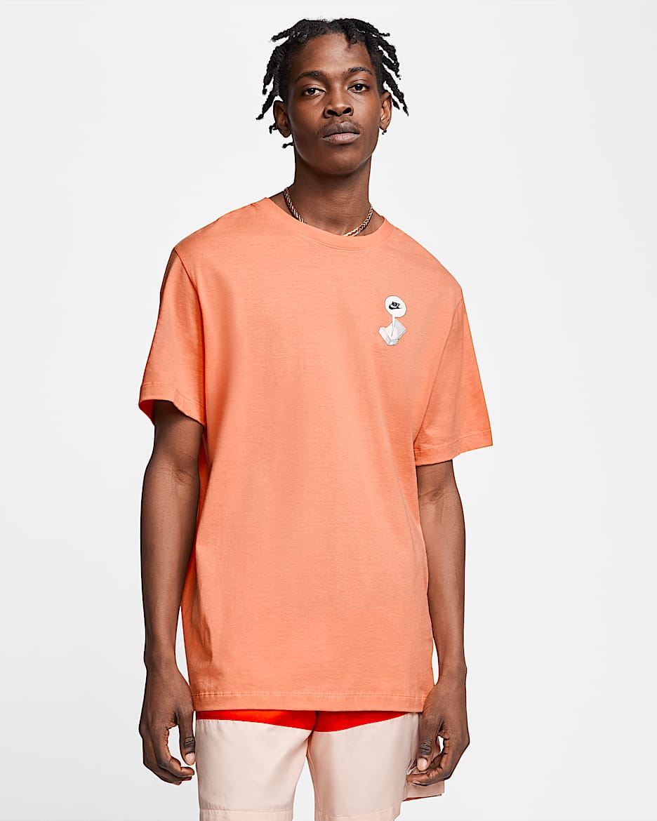 Playera para hombre Nike Sportswear - Naranja trance
