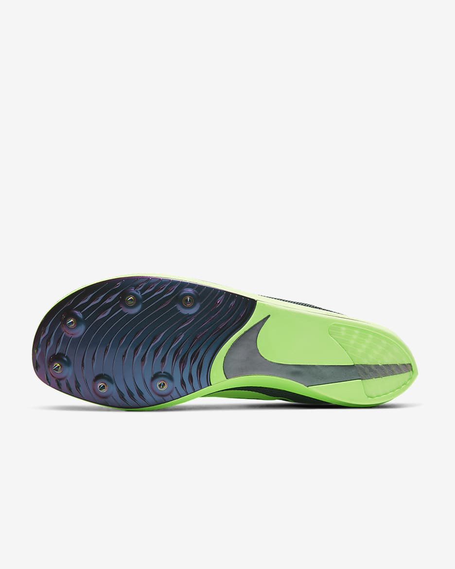 Nike ZoomX Dragonfly Athletics Distance Spikes - Black/Squadron Blue/Lime Blast