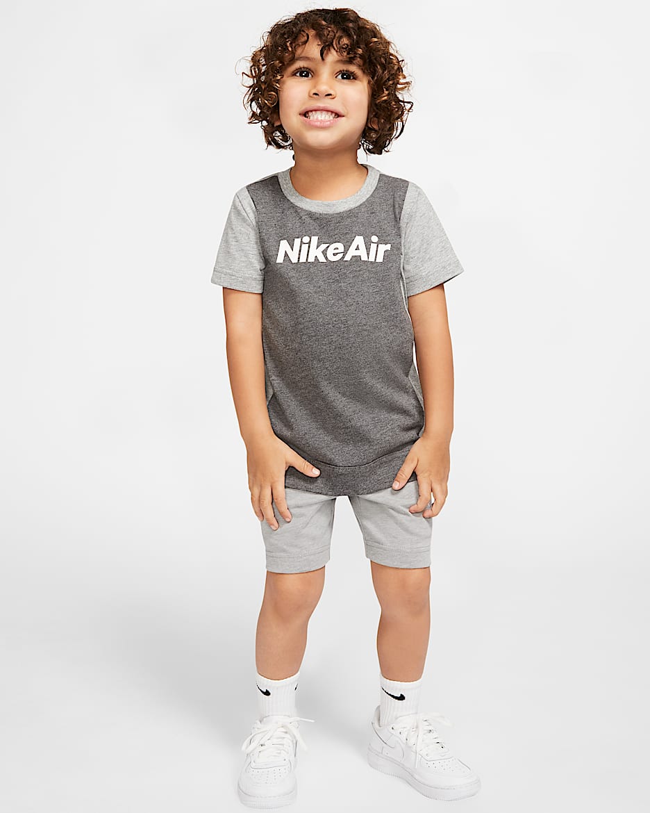 Nike Sportswear Club Toddler Shorts - Dark Grey Heather