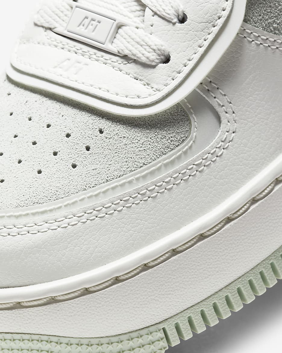 Chaussure Nike Air Force 1 Shadow pour femme - Spruce Aura/Pistachio Frost/Silver Pine/Blanc