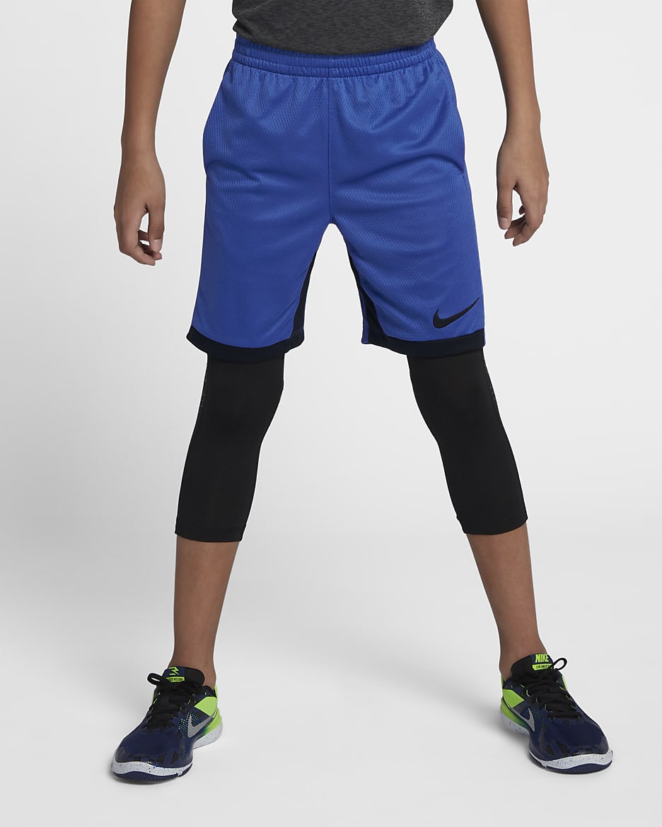 Nike Trophy Older Kids' (Boys') Training Shorts - Game Royal/Black/Black