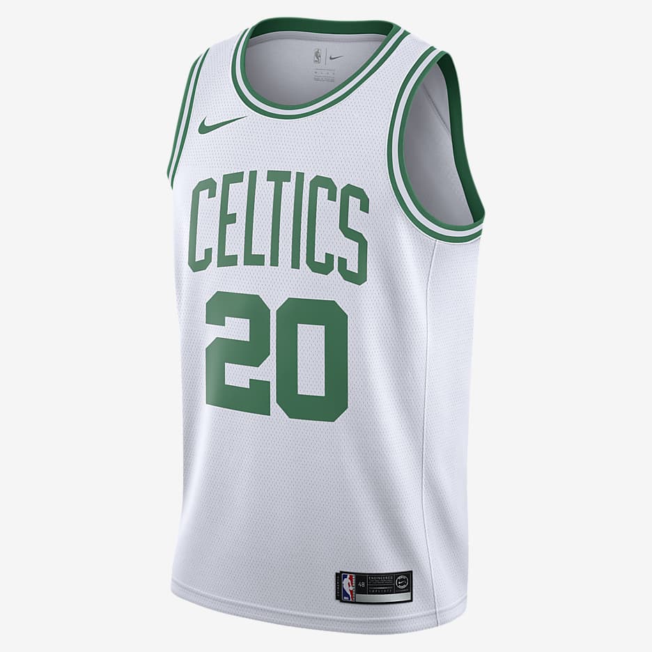 Camiseta Nike NBA Swingman Gordon Hayward Celtics Association Edition - Blanco