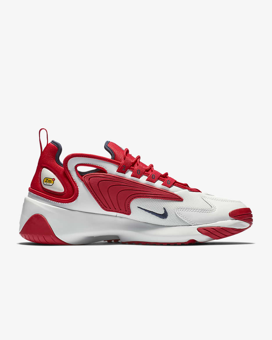 Nike Zoom 2K Men's Shoes - Off-White/University Red/Obsidian