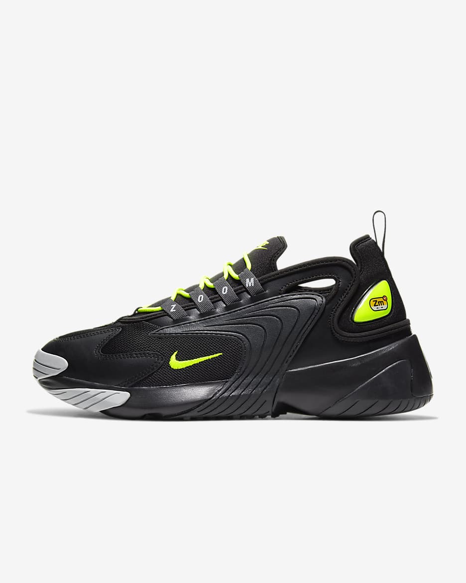 Nike Zoom 2K Men's Shoes - Black/Anthracite/Wolf Grey/Volt