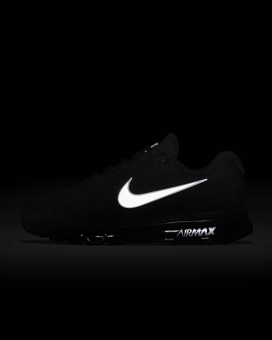 Tenis para hombre Nike Air Max 2017 - Negro/Antracita/Blanco