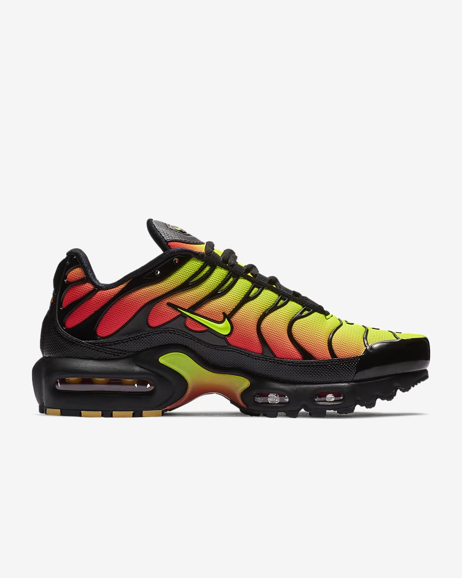 Chaussure Nike Air Max Plus TN SE pour Femme - Noir/Solar Red/Volt