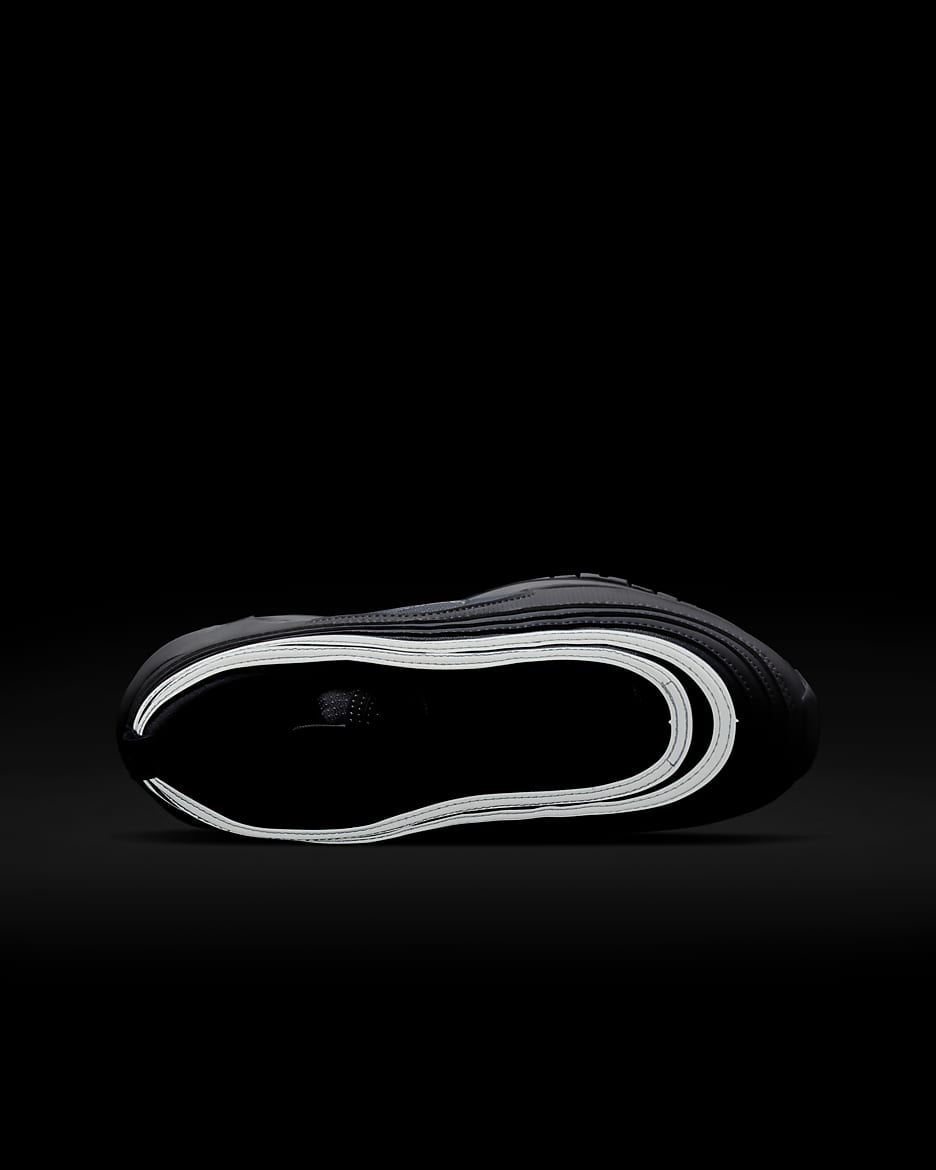 Chaussure Nike Air Max 97 pour ado - Blanc/Metallic Silver/Blanc