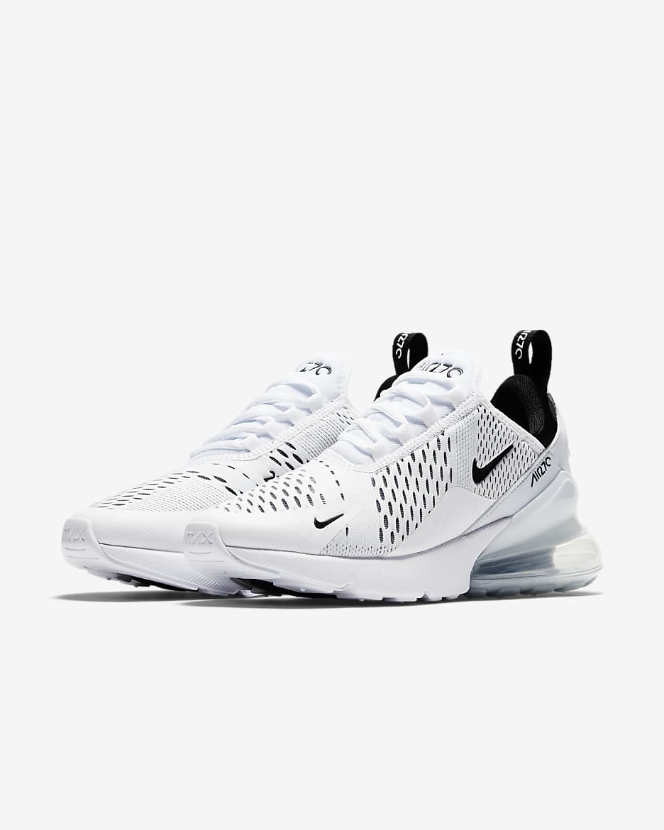 Dámské boty Nike Air Max 270 - Bílá/Bílá/Černá