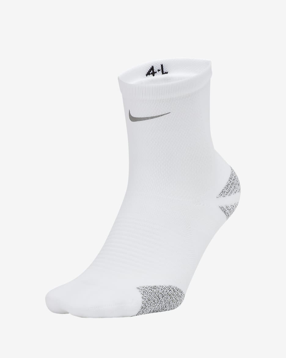 Nike Racing Ankle Socks - White/Reflect Silver