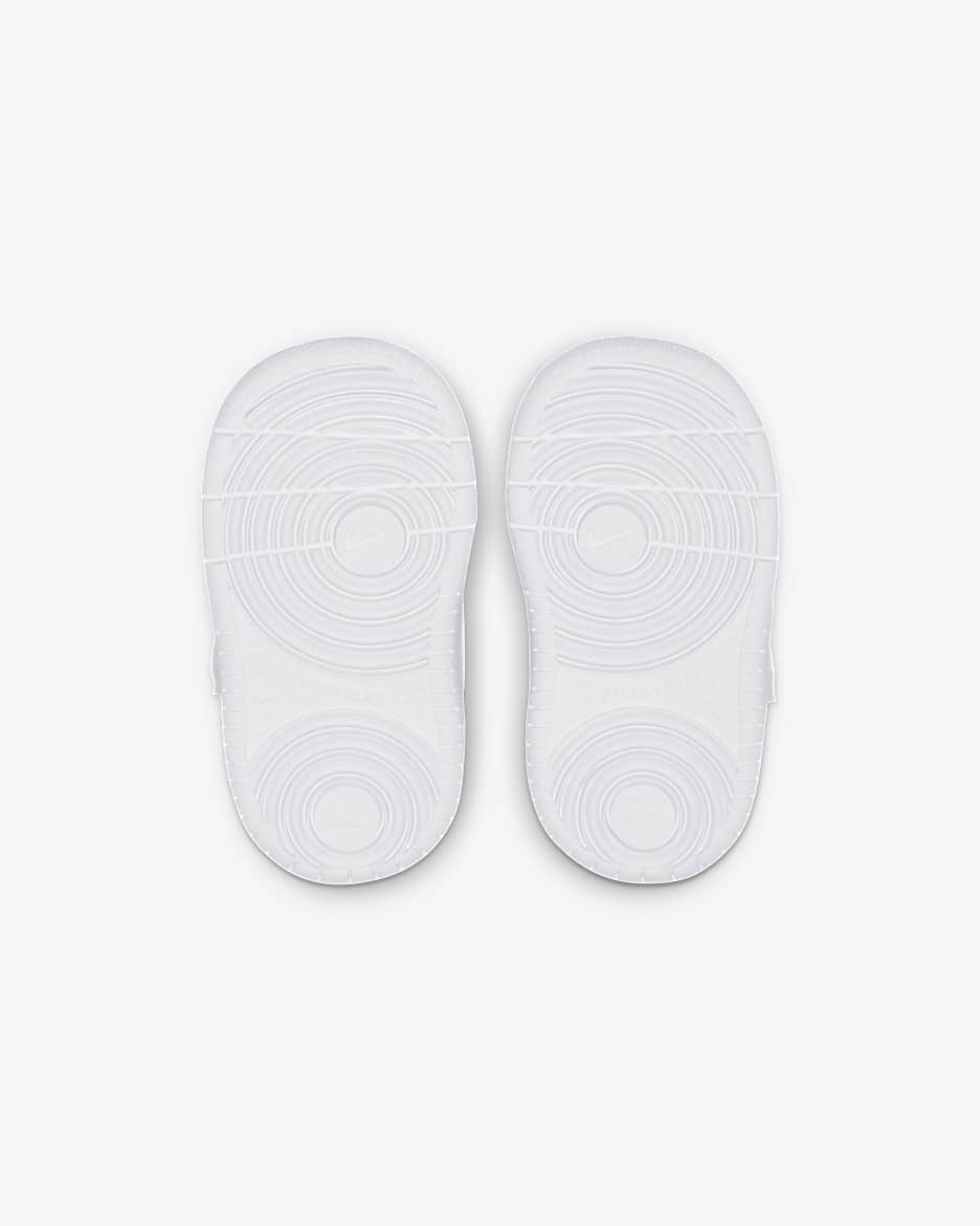 Nike Court Borough Low 2 Baby/Toddler Shoes - White/White/White