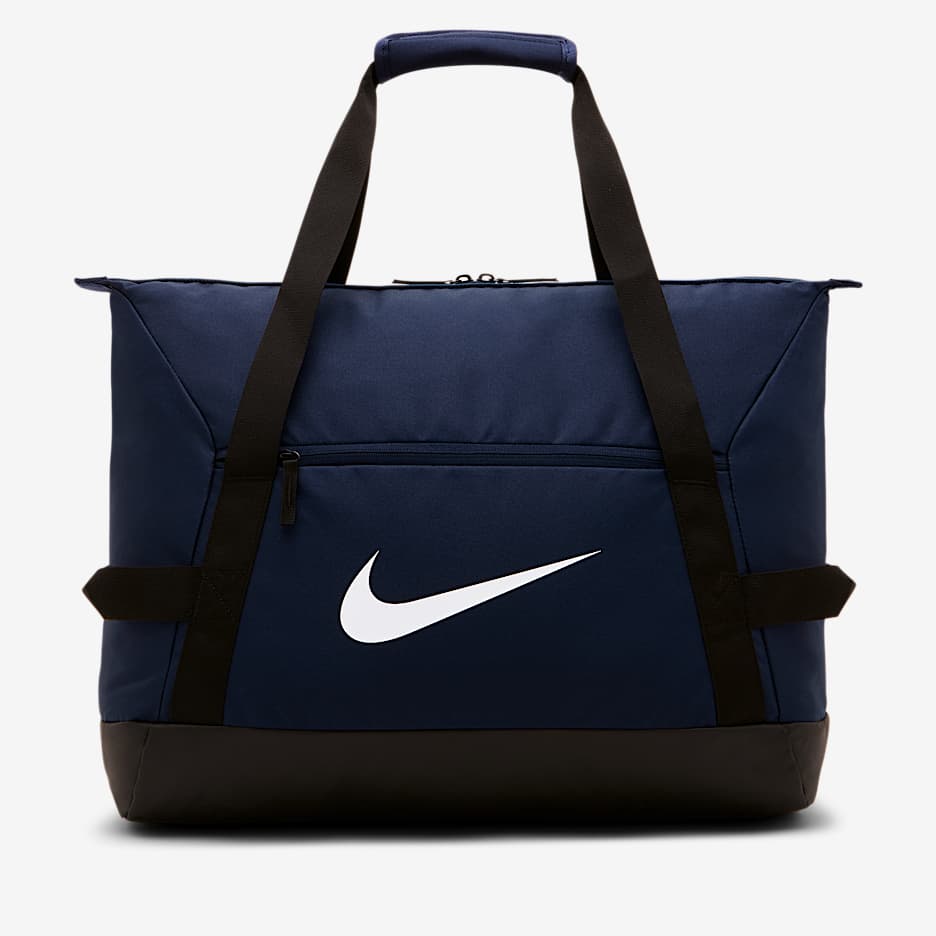 Sac de sport pour le football Nike Academy Team (taille moyenne) - Midnight Navy/Noir/Blanc