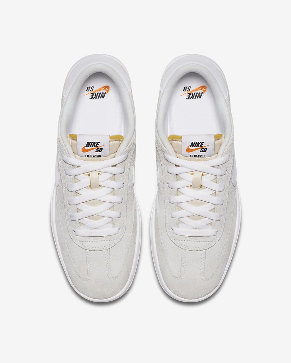 Buty do skateboardingu Nike SB FC Classic - Summit White/Biel/Vivid Orange/Summit White