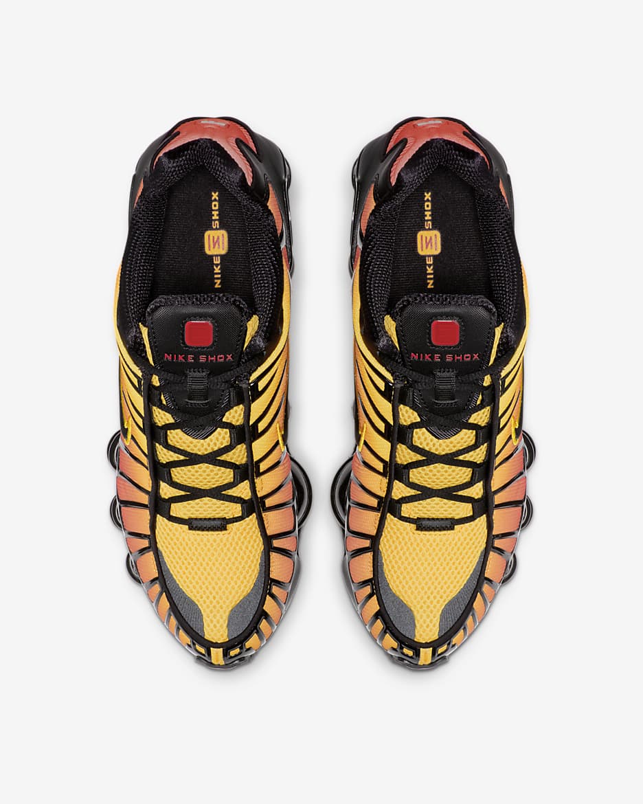 Nike Shox TL Men's Shoes - Black/Amarillo/University Red/Black