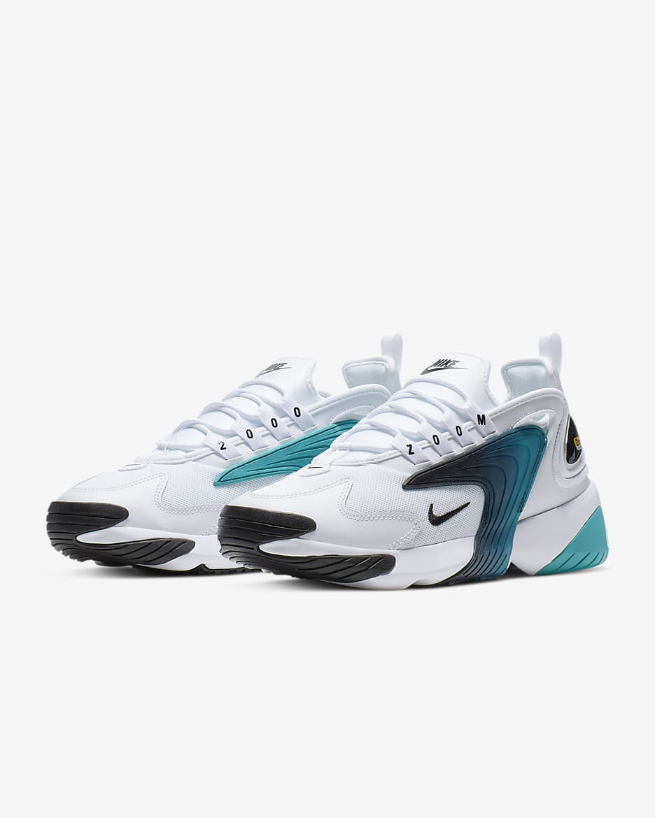 Nike Zoom 2K Men's Shoes - White/Teal Nebula/Black