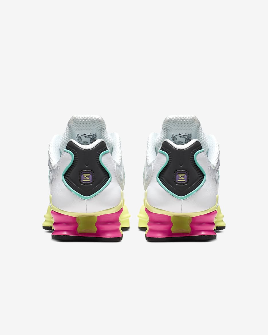 Scarpa Nike Shox TL - Bianco/Luminous Green/Bright Violet/Nero