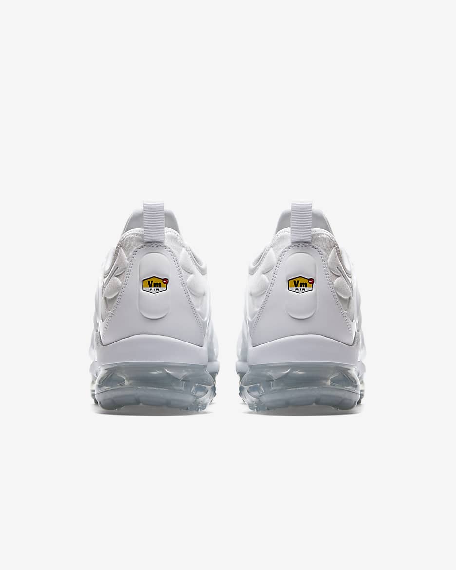 Tenis para hombre Nike Air VaporMax Plus - Blanco/Platino puro/Blanco