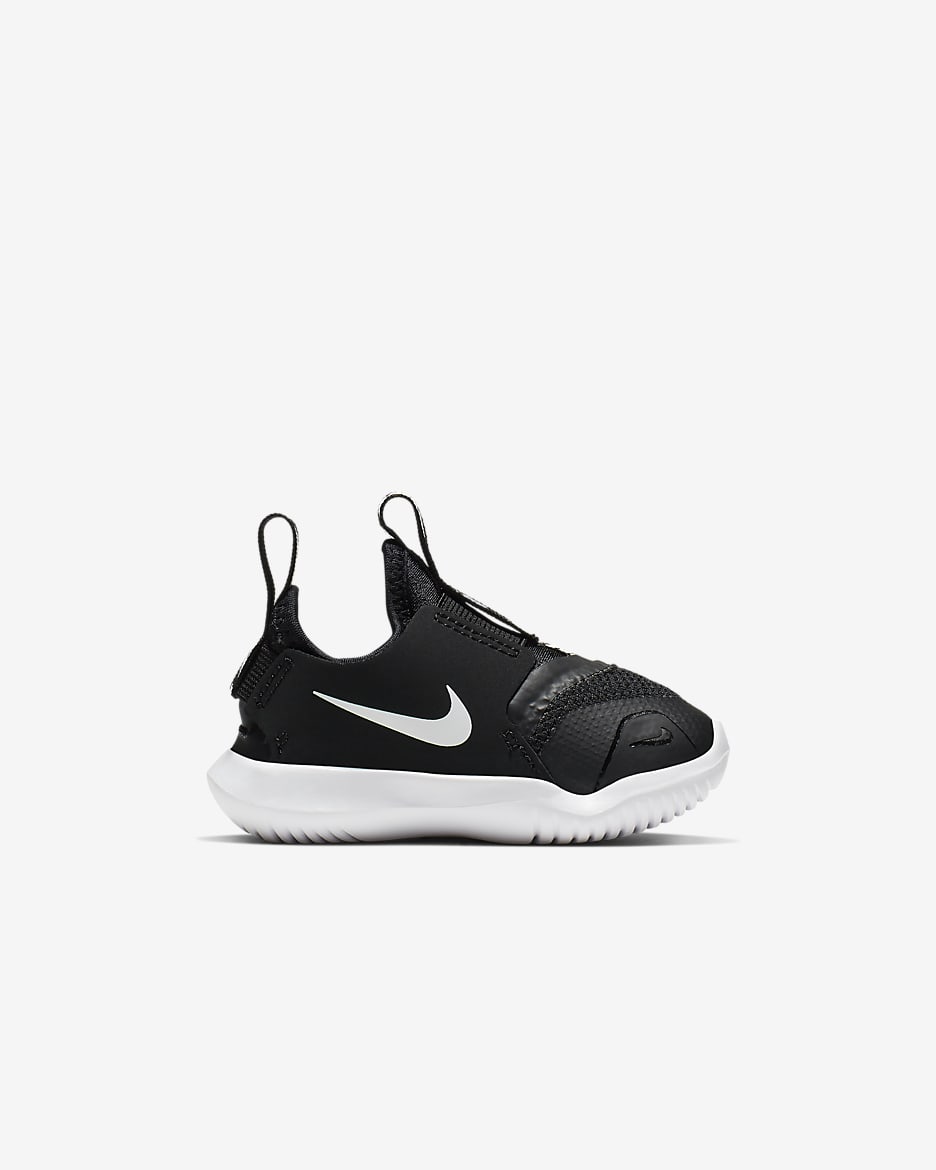 Nike Flex Runner Baby/Toddler Shoes - Black/White