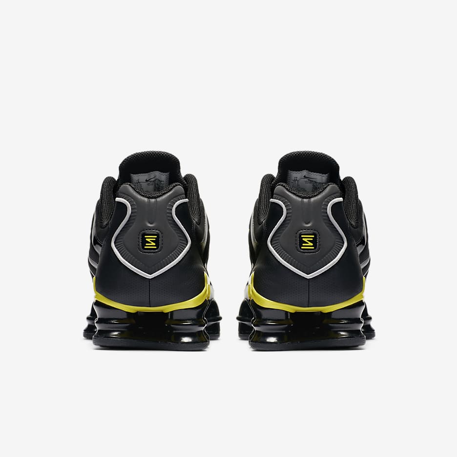 Nike Shox TL Men's Shoes - Black/Dynamic Yellow/Metallic Silver