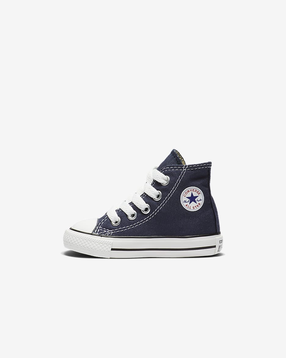 Converse Chuck Taylor All Star High Top Infant/Toddler Shoe  - Navy