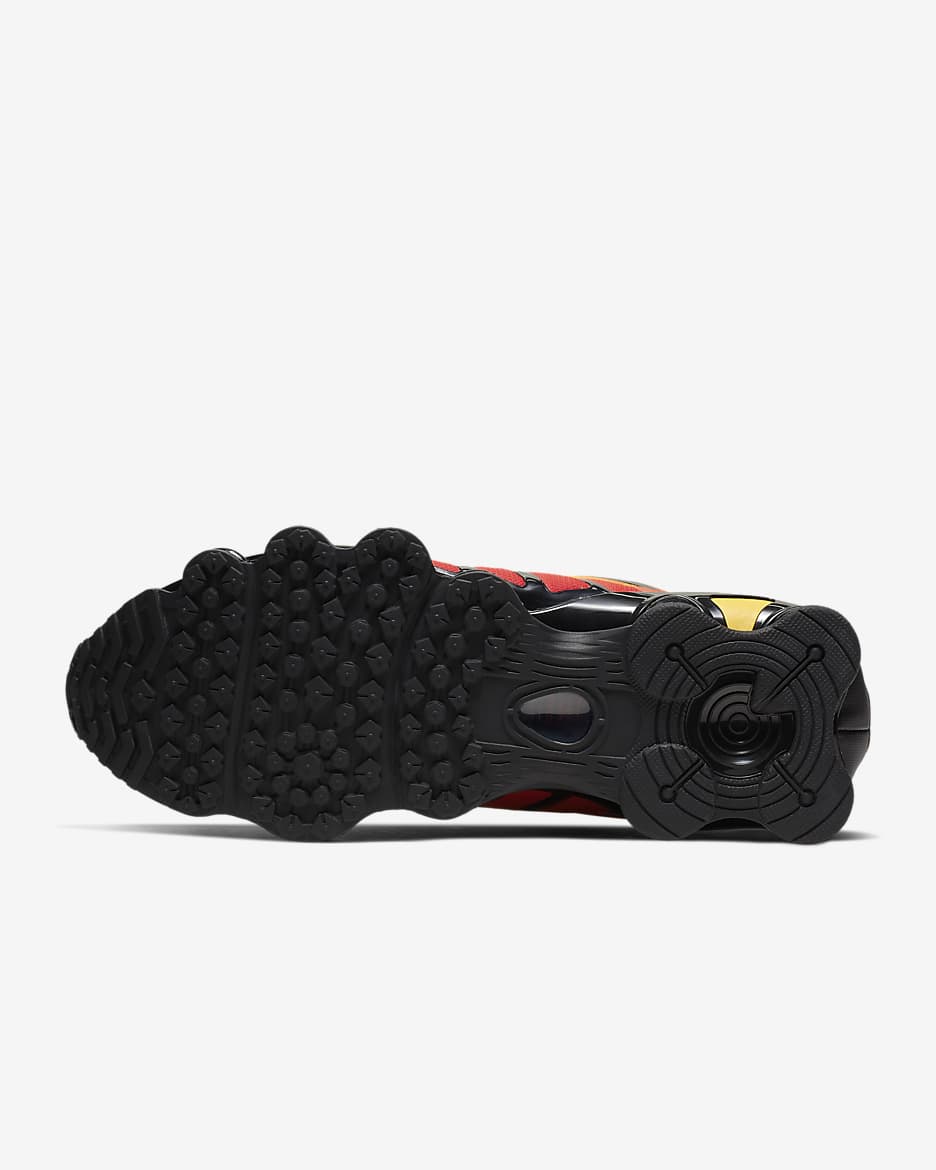 Nike Shox TL Men's Shoes - Black/Amarillo/University Red/Black