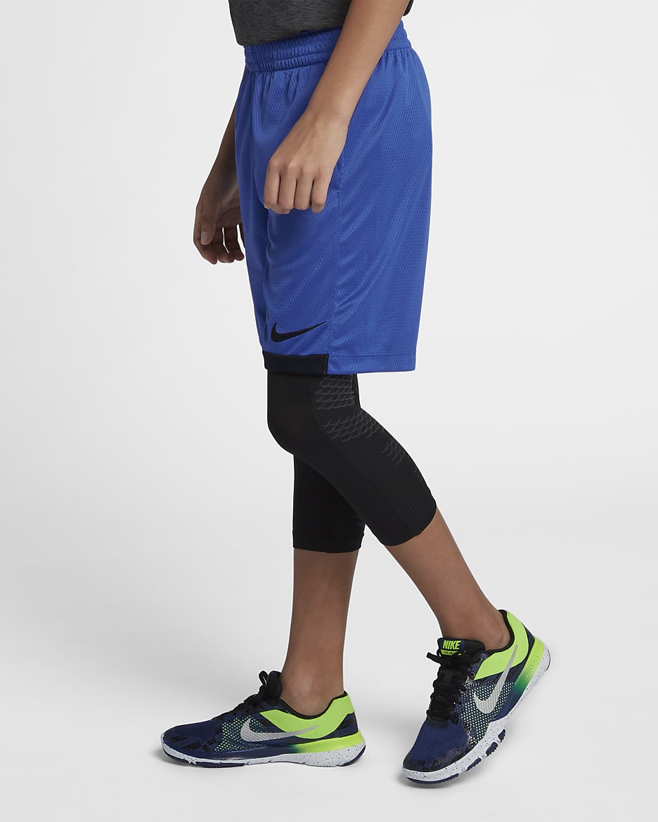 Nike Trophy Older Kids' (Boys') Training Shorts - Game Royal/Black/Black