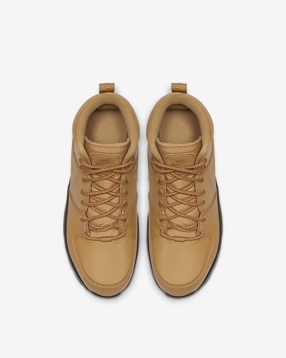 Nike Manoa LTR Big Kids' Boots - Wheat/Black/Wheat