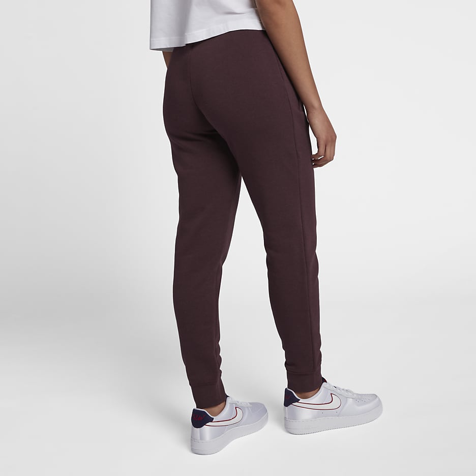 Nike Sportswear Rally Women's Trousers - Burgundy Crush/Burgundy Crush/White