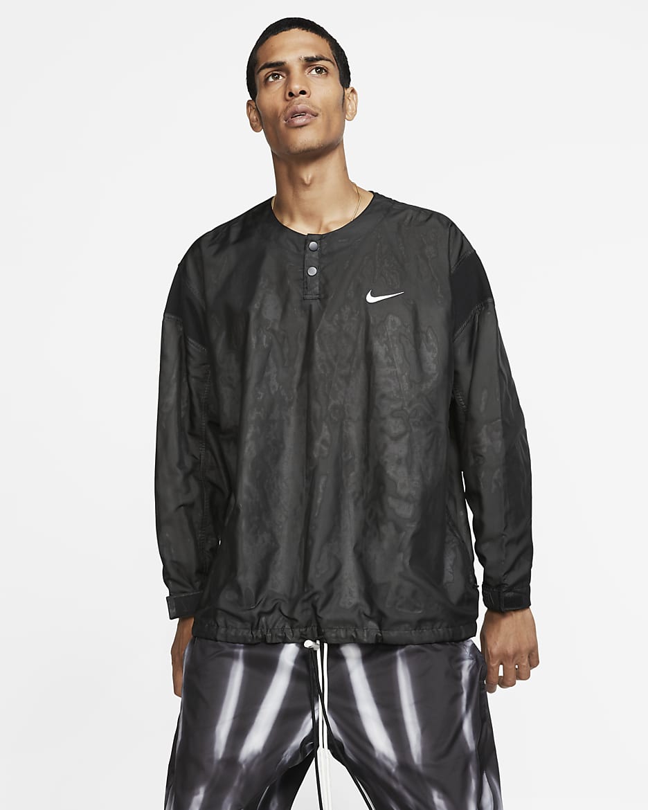 Fear of God x Nike ロングスリーブ ヘンリー トップ | ヤマダウェブコム