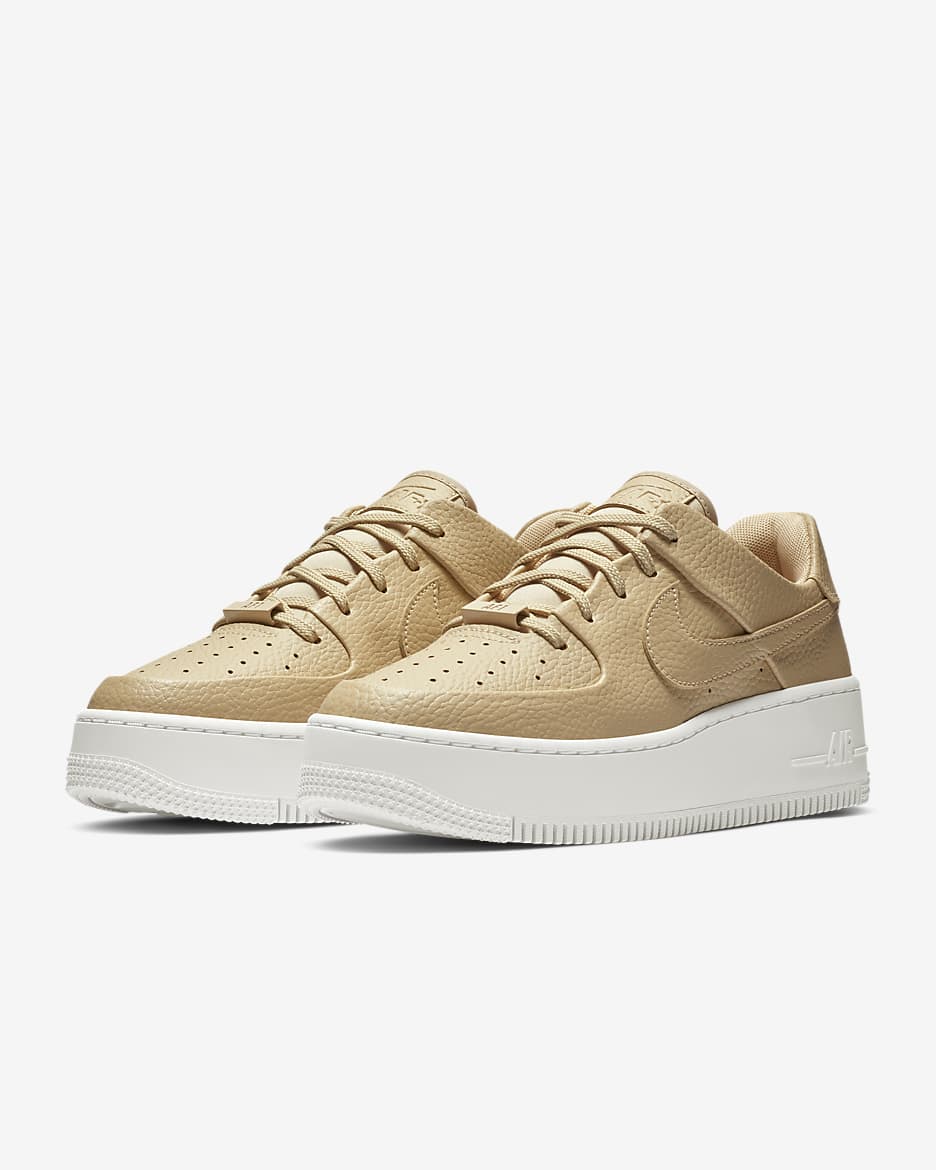 Nike Air Force 1 Sage Low Women's Shoe - Desert Ore/White/Desert Ore