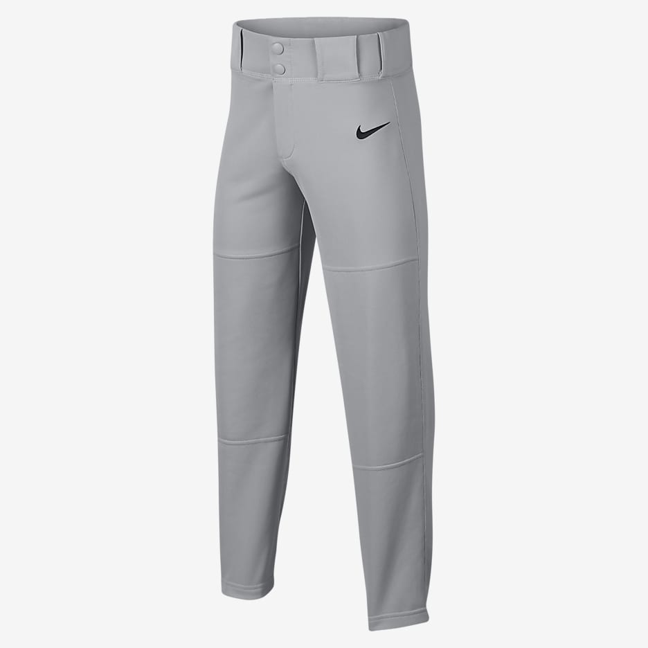 Pantalones de béisbol para niños talla grande Nike Core - Gris lobo/Negro
