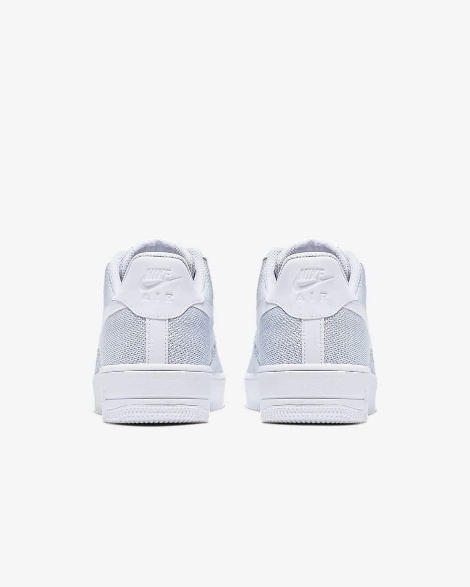 Bota Nike Air Force 1 Flyknit 2.0 - Bílá/Pure Platinum/Bílá/Pure Platinum