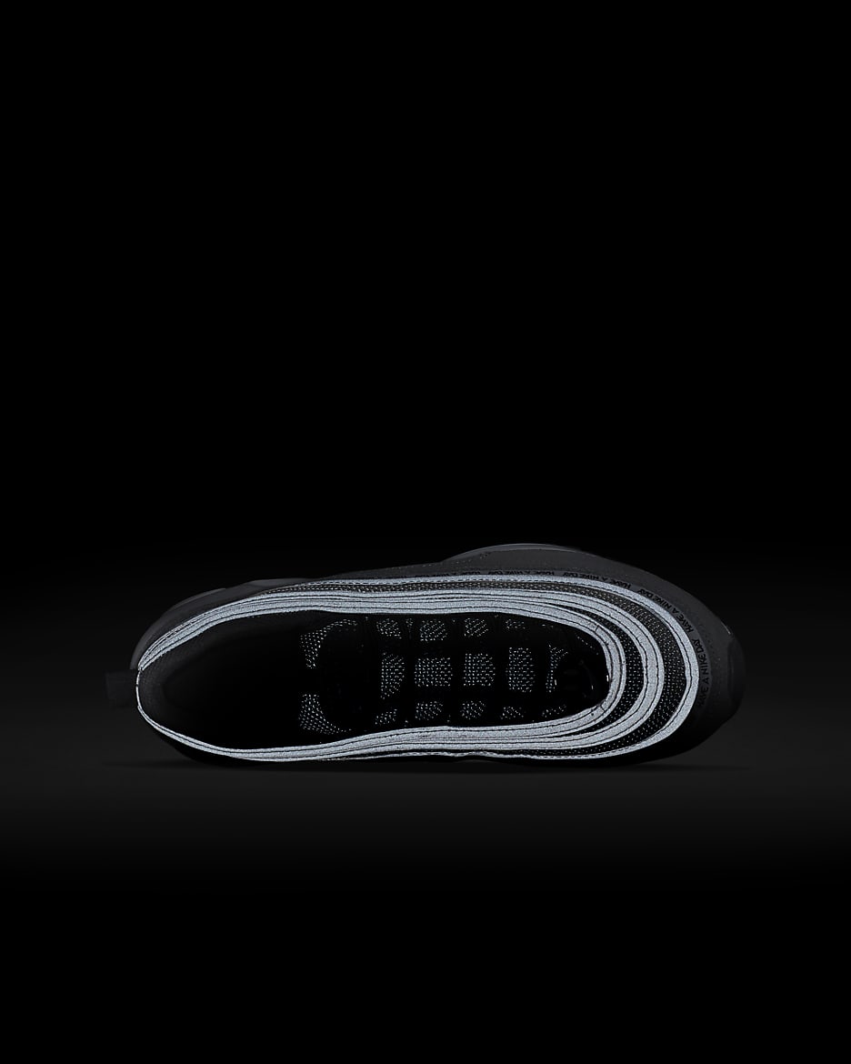 Nike Air Max 97 SE sko til store barn - Dark Grey/Wolf Grey/Hvit/Svart