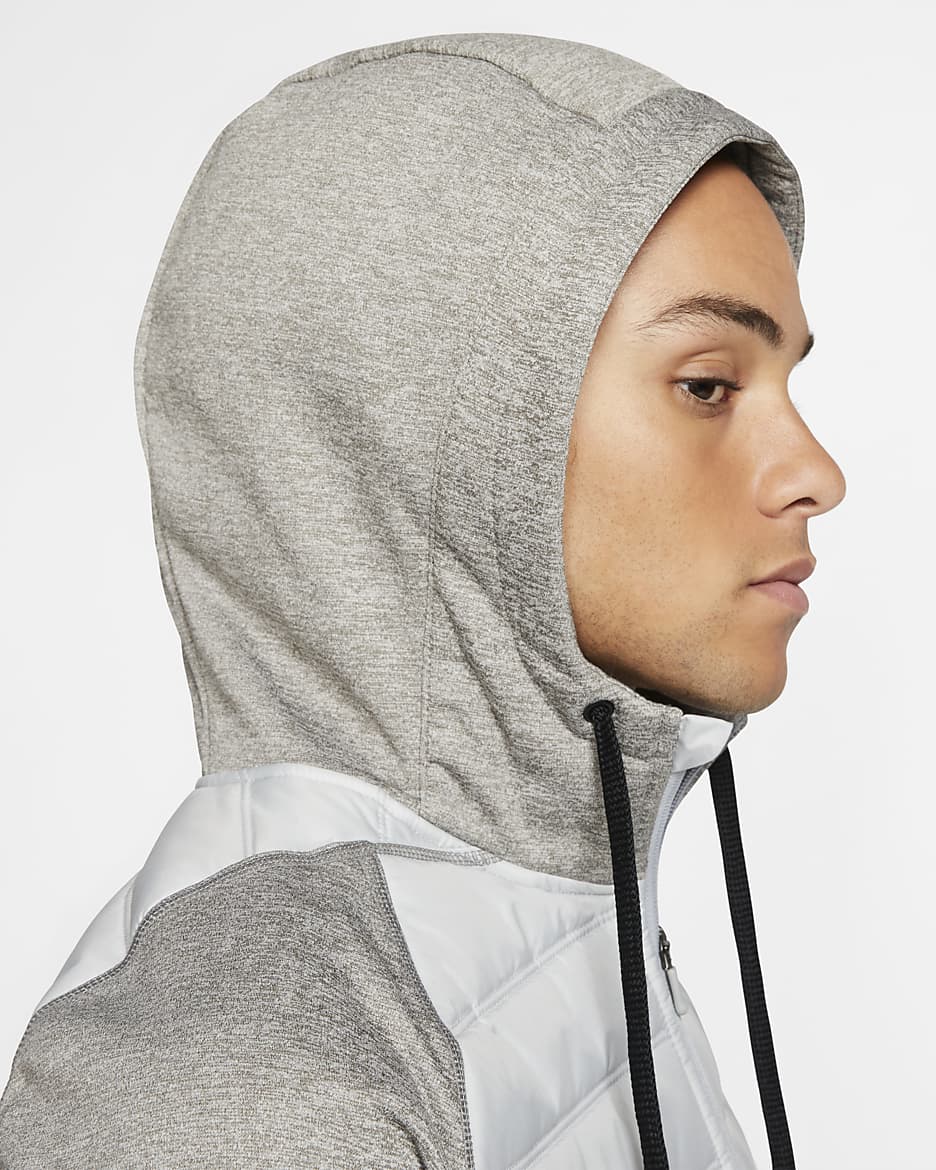 NIKE THERMA WNTRZD FULL ZIP HOODIE ”BLACK” Mサイズ サーマフィット ナイキ ハイブリッド 中綿 ジャケット6