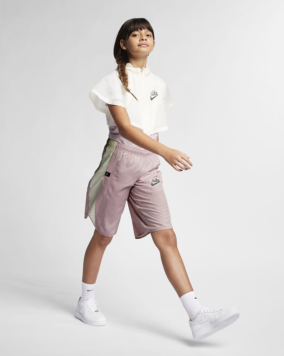 Nike Sportswear Older Kids' (Girls') Culottes - Plum Chalk