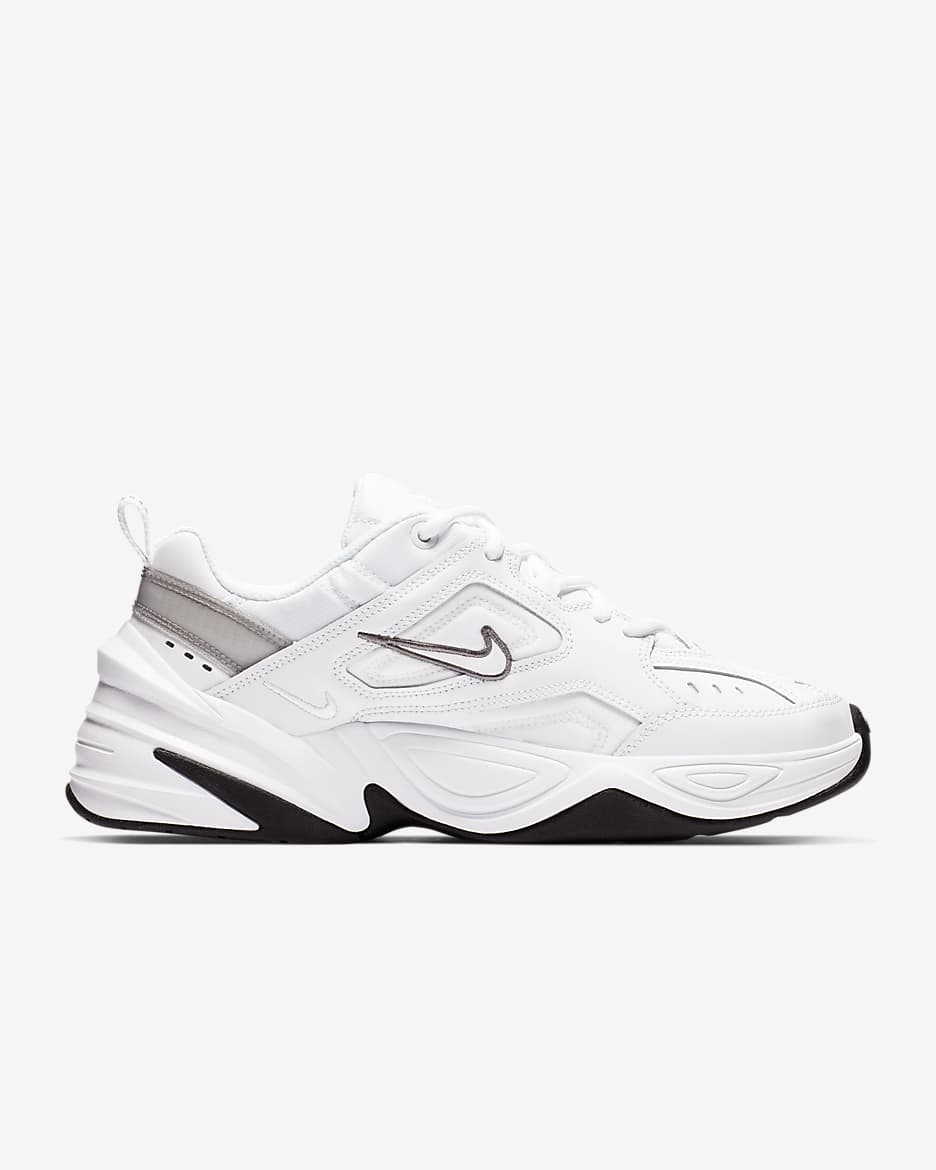 Nike M2K Tekno Shoes - White/Cool Grey/Black/White