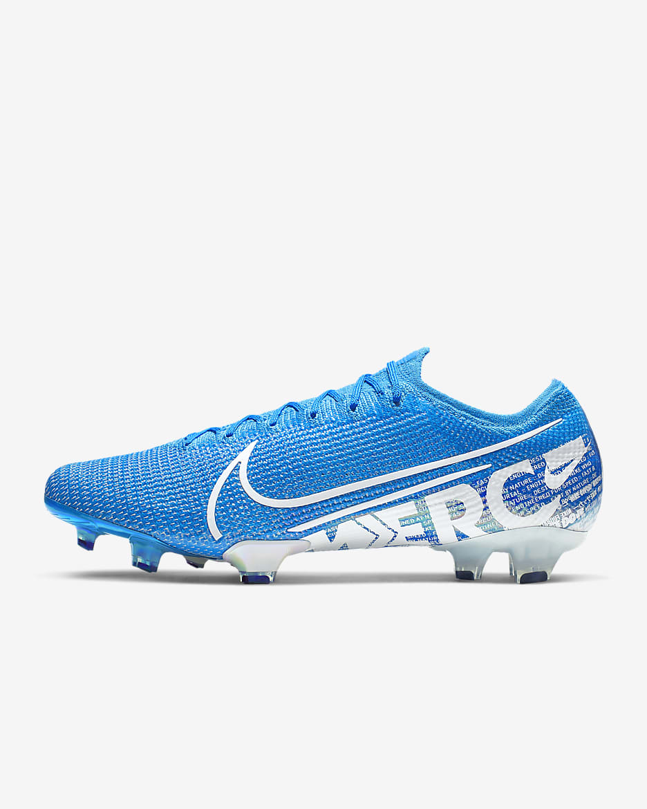 Nike Mercurial Vapor 13 Elite FG Firm-Ground Football Boot - Blue Hero/Obsidian/White