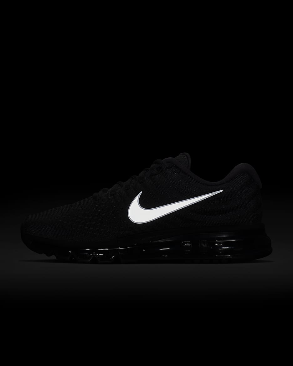 Tenis para hombre Nike Air Max 2017 - Negro/Antracita/Blanco