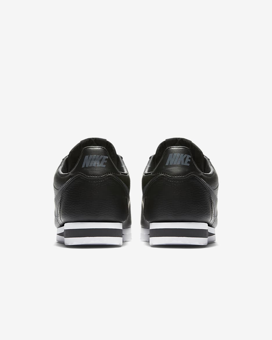 Nike Classic Cortez Men's Shoe - Black/White/Dark Grey