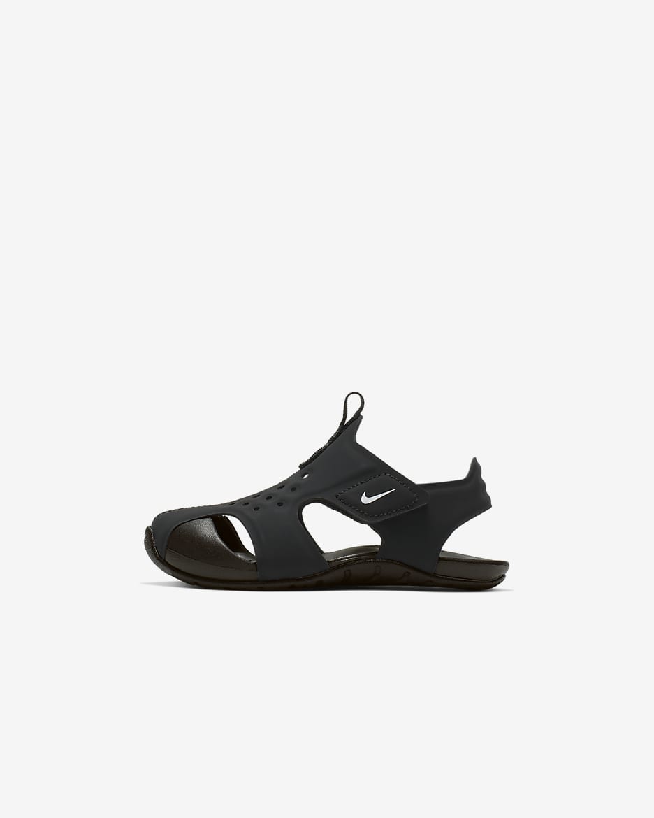 Nike Sunray Protect 2 Baby/Toddler Sandals - Black/White